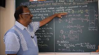 Steady State Diffusion Through Membrane  M509 Heat amp Mass Transfer in Tamil [upl. by Brecher389]