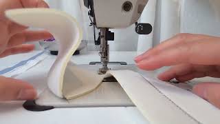 Bra Sewing  Foam Cup Demo [upl. by Ragde673]