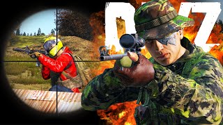 Sniping Bandits on the Most Popular New DayZ Map [upl. by Chicky]