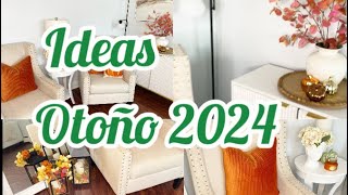 NUEVA IDEAS PARA DECORAR EN OTOÑO 2024 CÓMO DECORAR TU RECIBIDOR EN OTOÑO [upl. by Araic]