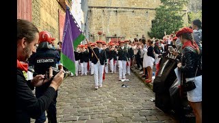 Jaizkibel Alarde 2018 bajada por Kale Nagusia desfile de la mañana [upl. by Norbert]