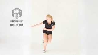 Exercise Library SidetoSide Jumps [upl. by Tatiana]