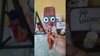 CUTEST DIY from an old PAINT BRUSH diy craft creative [upl. by Intyre]