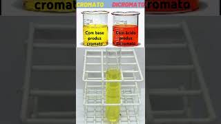 Conhece o equilíbrio cromato dicromato quimicageral enem aulasdequimica [upl. by Noryv]