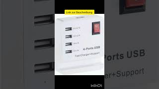 revolt USB Ladestation USBNetzteil mit SmartphoneAblage link⏬ [upl. by Nogam]