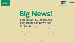 HBL UnionPay x Daraz [upl. by Nyrac66]