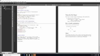 How to Get Started with Latex on Windows 10 Texmaker MiKTeX [upl. by Ttennaj]