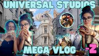 UNIVERSAL STUDIOS MEGA VLOG  Firework Show  Food Blog  Shopping  Rollercoasters  Z  2024 [upl. by Smoht256]