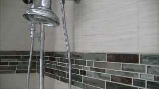 Porcelain Tile on ENTIRE Bathroom [upl. by Bouchier]