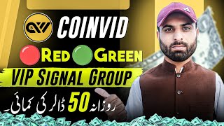 Coinvid Red Green Game VIP Signal Group  Earn 50 Dollers Daily [upl. by Giovanni]