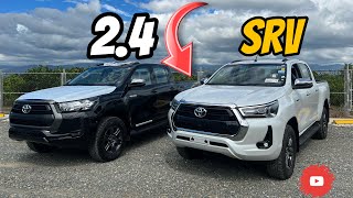 Hilux SRV Limited VS Hilux 24 2024 DIFERENCIAS [upl. by Waterer]