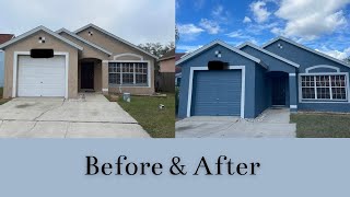 Painting House Exterior  Sherwin Williams Exterior Paint [upl. by Jordison154]