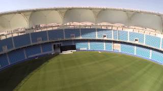 Dubai Sports City Cricket Stadium and ICC Academy Dubai [upl. by Biagi760]