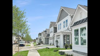 Tour the Live Oak Plan at East amp Mason by Robuck Homes Low Maintenance Townhomes in Wilmington NC [upl. by Yanttirb]