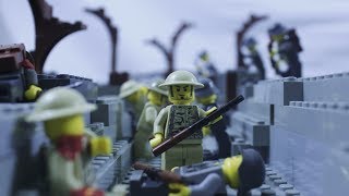 Lego WW1  The Fourth Battle of Ypres  Stop Motion Animation  World War One Army Battlefield 1 [upl. by Mollie]