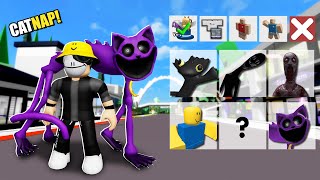 5 MONSTERS BODYGUARD Monsters Catnap In Brookhaven WID  Roblox [upl. by Hamirak]