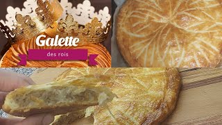 Recette Galette Des Rois Frangipane King✨️ Cake [upl. by Glorianna]