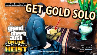 GET GOLD SOLO  Cayo Perico North  West Storage Glitch TUTORIAL GTA Online PS5 [upl. by Alo]