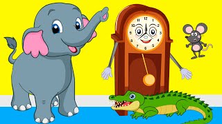 Hickory Dickory Dock  Nursery Rhymes [upl. by Annekahs711]