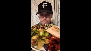 Eating 5000 calories after my 68hour fast fastingforweightloss refeed [upl. by Dub]