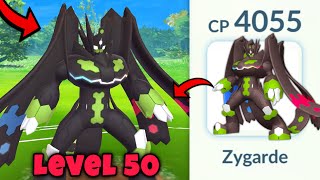 LeveL 50 ZYGARDE Complete forme in Pokemon GO Master League [upl. by Eph]