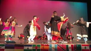 Afghan Cultural Group Dance  Shabnam Hashimi [upl. by Audun]