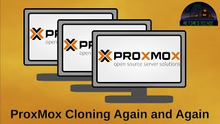 Proxmox Trying Clones and Templates [upl. by Akinek406]