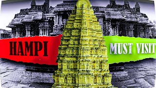 HAMPI  Ancient ruins of Vijayanagar Empire Lost City UNESCO world heritage site Explained [upl. by Akanke]