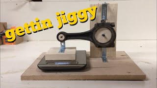 How to make a connecting rod balancing jig [upl. by Assyral]