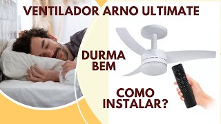 COMO INSTALAR O VENTILADOR ARNO ULTIMATE VX13 [upl. by Anton619]