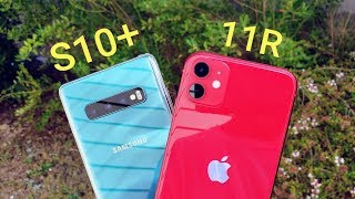 Samsung Galaxy S10 Vs iPhone 11 Camera Test [upl. by Gnehp]