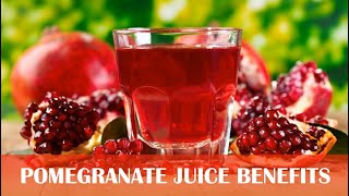 Pomegranate Juice Health Benefits  12 Reasons to Drink Pomegranate Juice Every Day [upl. by Danit815]