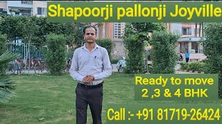 Shapoorji pallonji Joyville  Sector 102  Gurgaon Dwarka expressway [upl. by Niwle]