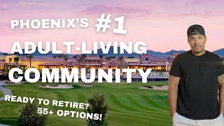 Phoenix Areas 1 Adult Only Community Country Club Living Queen Creek Driving and Home Tours [upl. by Marte]