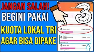 Kenapa Kuota Internet Lokal Tri Tidak Bisa Digunakan Simak Cara Agar Paket Ini Bisa Dipakai [upl. by Kawasaki]