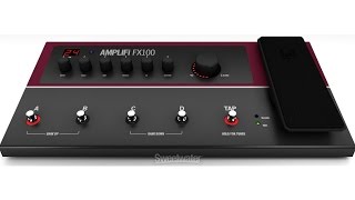 Line 6 Amplifi FX100 AmpEffect Modeler Demo  Sweetwater Sound [upl. by Zacharia]