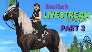 ▶ 3 SSO  LIVESTREAM PART 3  Wir Rennen rennen 🏁🐴 [upl. by Rex956]