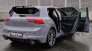 2022 VW Golf 8 GTI Clubsport  Better Than Golf R 300Hp Fast Volkswagen Hatchback  Sound amp Specs [upl. by Cerell642]