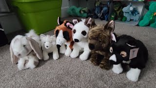 Christmas Plush Haul LOTS OF CUTE WOOFS 🐺 [upl. by Cammie]