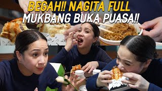 BUKA PUASA NAGITA ANGKUT PULUHAN GEROBAK JAJARANS LANGSUNG DISERBU SEMUA KARYAWAN [upl. by Sirahs]