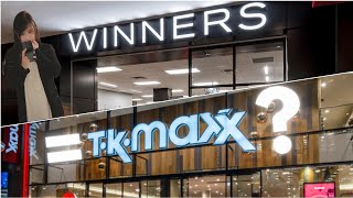 Shopping Vlog in Canada UK TK Maxx VS Marshalls Winners Homesense [upl. by Nednal]