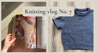 Knitting vlog No 7 Жакардові плани та просування Lyon Sweater [upl. by Oznole624]