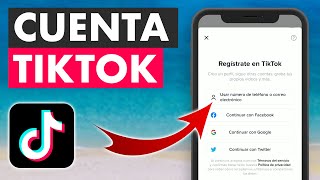 CÓMO CREAR UNA CUENTA DE TIKTOK  MÁS FÁCIL Y RÁPIDO QUE NUNCA 🏎 [upl. by Aleek680]