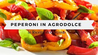 PIATTO POVERO MA INCREDIBILMENTE BUONO E NUTRIENTE Peperoni in Agrodolce Ricetta Siciliana [upl. by Eidurt586]