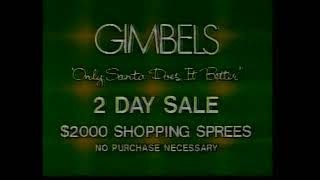 Gimbels ad 1985 [upl. by Cavanagh]