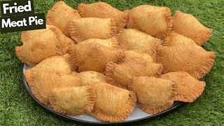 How to Make the best Ghana 🇬🇭 FRIED MEAT PIEFried Empanadas bezalea [upl. by Gney17]