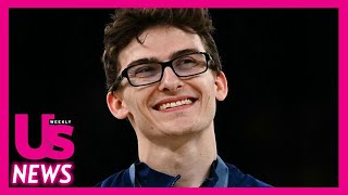 Stephen Nedoroscik Gets Drug Tested After Iconic Pommel Horse Routine at 2024 Paris Olympics [upl. by Ayvid]