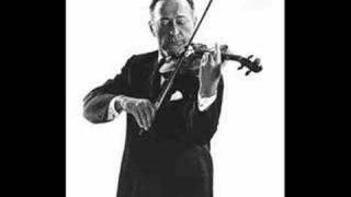 Heifetz Franck Sonata 2nd Movement [upl. by Joliet]