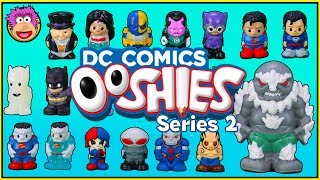 DC Comics OOSHIES Series 1 and Series 2 Collection Reveal PART 2  OzToyReviews [upl. by Ahsikyw]