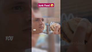 Disadvantages of Eating Junk Foodfacts foodshorts foodie viralvideo video shorts ytshots op [upl. by Couchman]